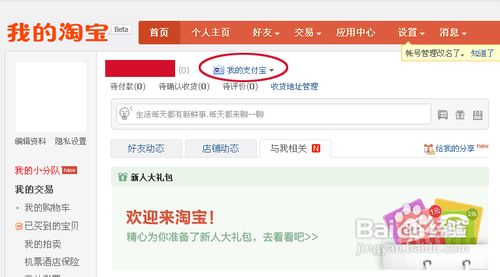 淘宝年度账单怎么看