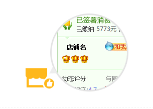 店铺信用 