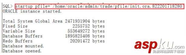 ora,32004,oracle,启动实例,oracle启动实例命令