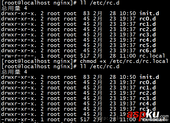 centos7,nginx,自启动,centos,linux