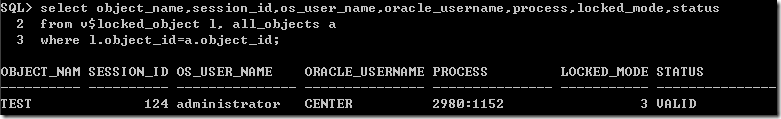 Oracle数据表中的死锁情况解决方法 Oracle数据表中的死锁情况解决方法