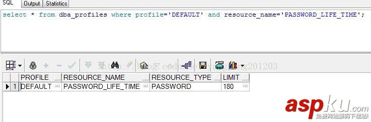 oracle,密码过期