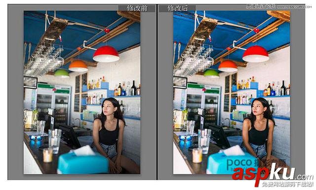 Photoshop调出人像照片质感的电影胶片效果