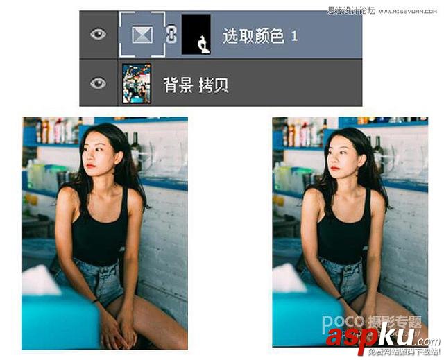 Photoshop调出人像照片质感的电影胶片效果