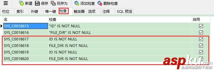 oracle导入sql脚本,oracle,导入sql,check约束