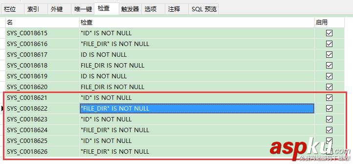 oracle导入sql脚本,oracle,导入sql,check约束