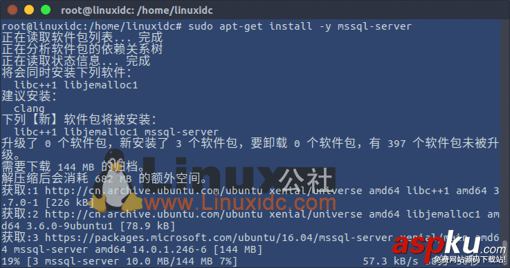 Ubuntu,安装,SQL,Server,SqlServer,for,Linux