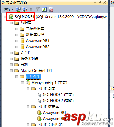 Windows2012配置SQLServer2014AlwaysOn的图解 Windows2012,SQLServer2014,AlwaysOn