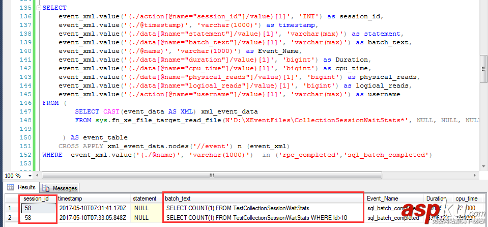 sql获取session等待信息,sql2016级别等待信息