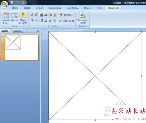 在PPT中插入AnyChart图表