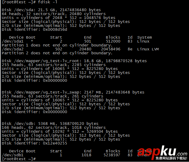 VMware,centos添加硬盘