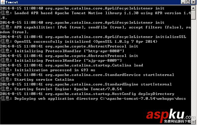Win7,tomcat7.0