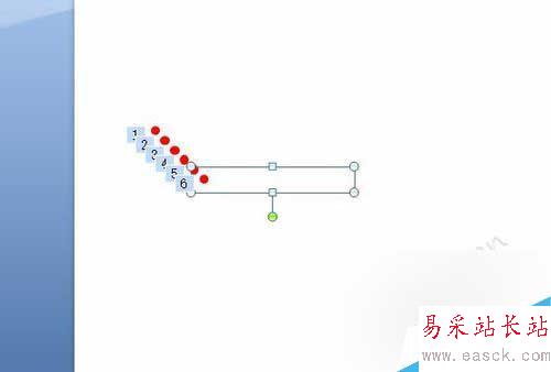 用PPT制作小球组合运动图案