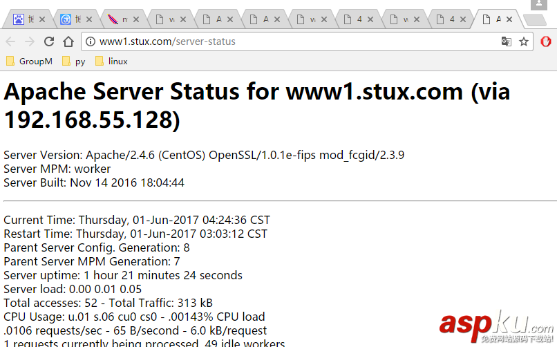CentOS7,httpd,虚拟主机