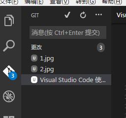 Git进行版本控制,Visual,Studio,Code,使用Git版本控制