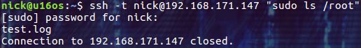 SSH,远程执行任务,远程