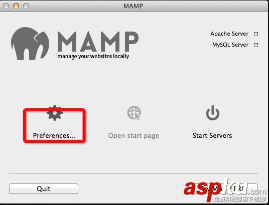 MAMP,PHP开发环境