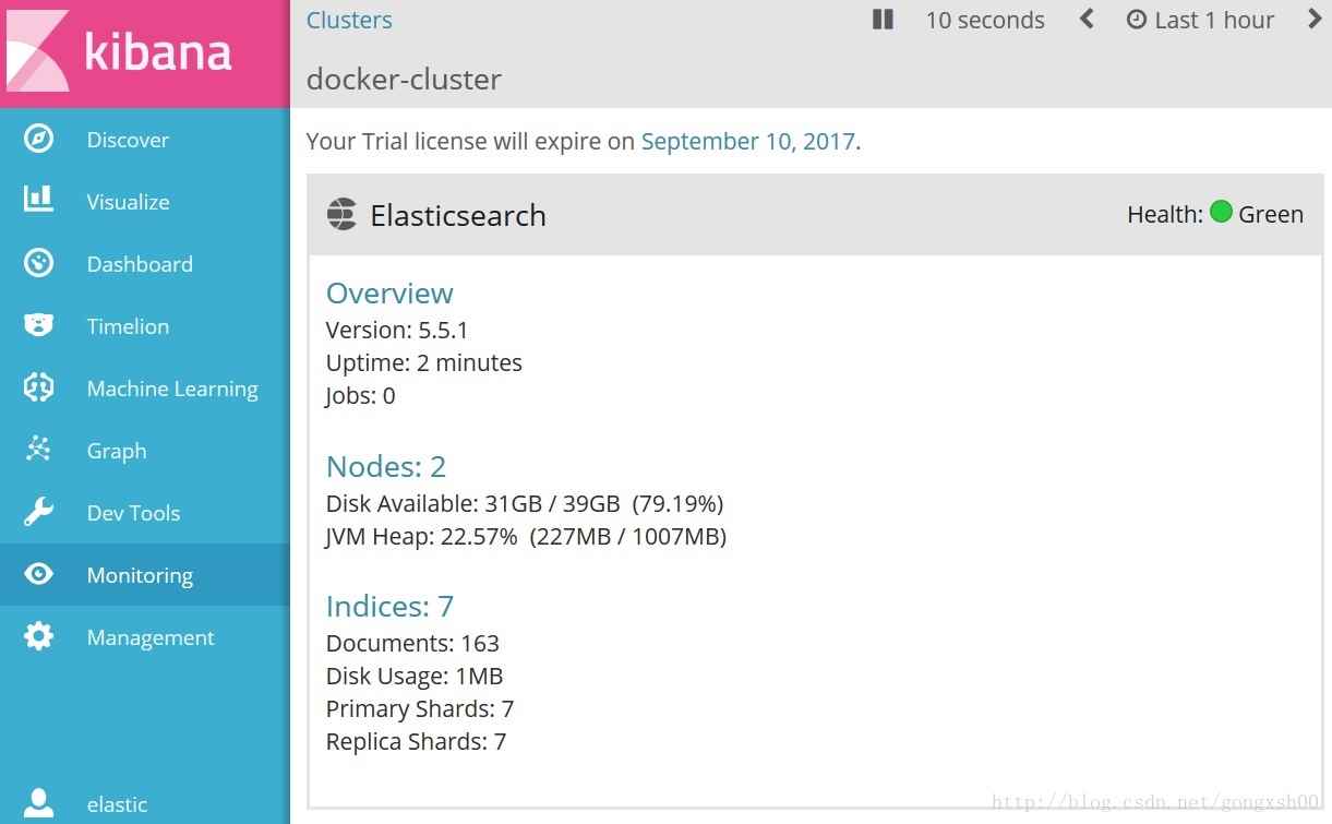 详解如何使用Docker快速部署ELK环境(最新5.5.1版本) Docker,ELK