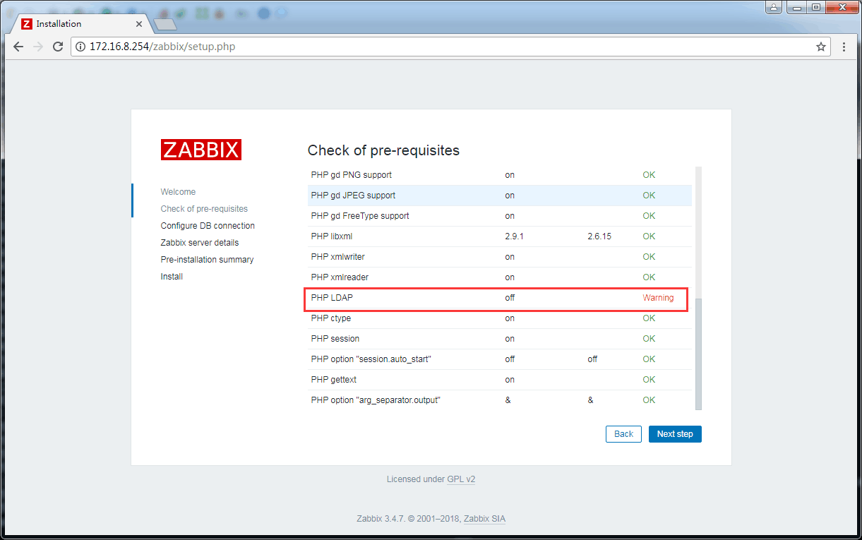 Centos7.4 zabbix3.4.7源码安装的方法步骤 Centos,zabbix,源码,安装
