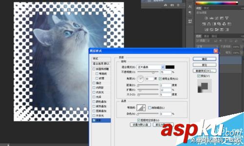 Photoshop,边框