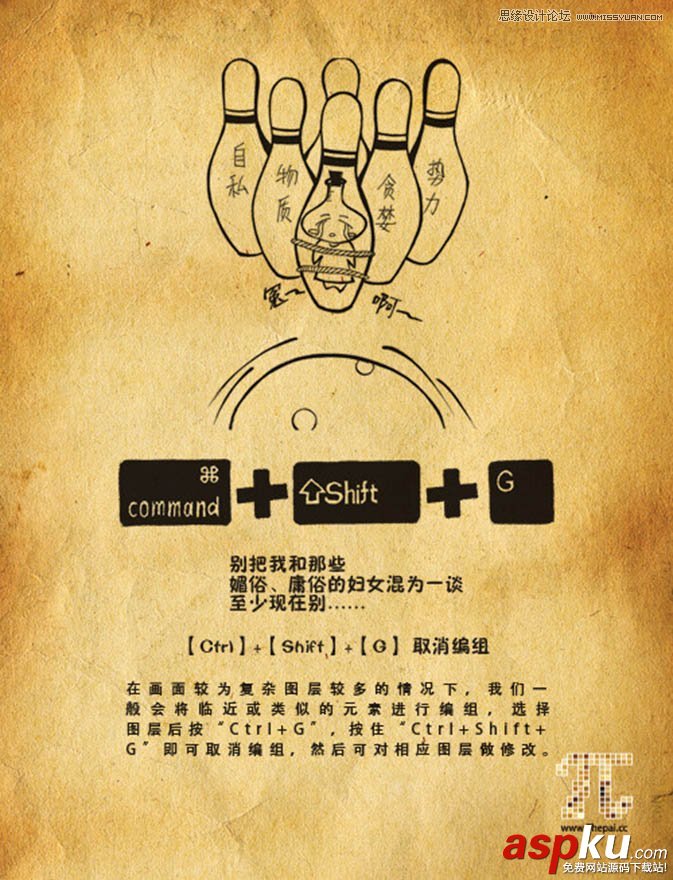 插画,PS快捷键,PS教程
