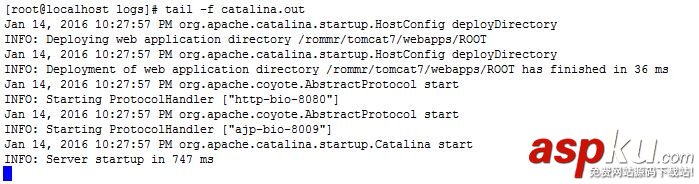 图解linux安装tomcat（附常用命令）