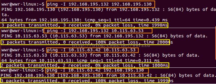 Linux,源ip,ping