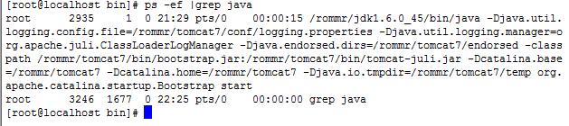 图解linux安装tomcat（附常用命令）