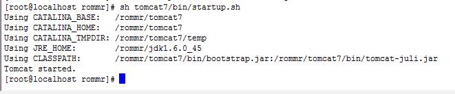 图解linux安装tomcat（附常用命令）