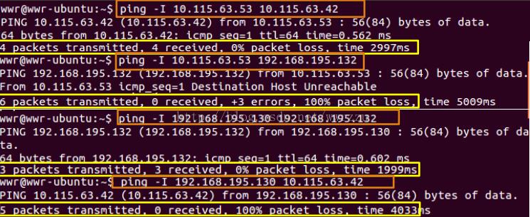 Linux,源ip,ping