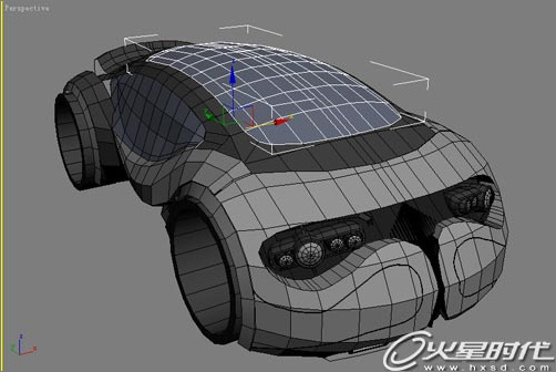 3dsmax制作“中国风”概念跑车