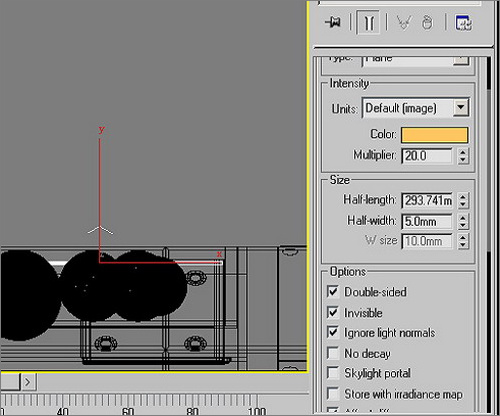 3dsmax9教程：调整厨房场景布光