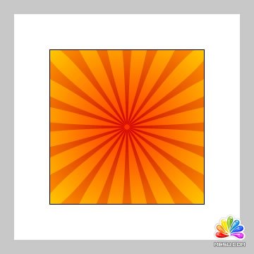 Fireworks制作光芒四射的广告效果