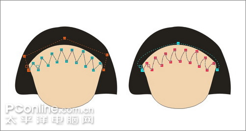 coreldraw绘制儿童节插画樱桃小丸子