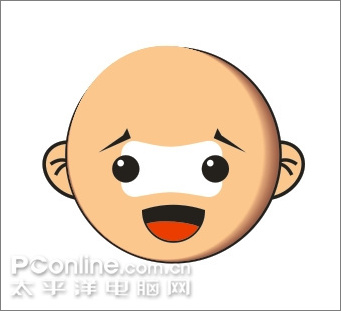 coreldraw制作搞笑“芝麻官不倒翁”