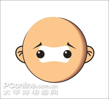 coreldraw制作搞笑“芝麻官不倒翁”