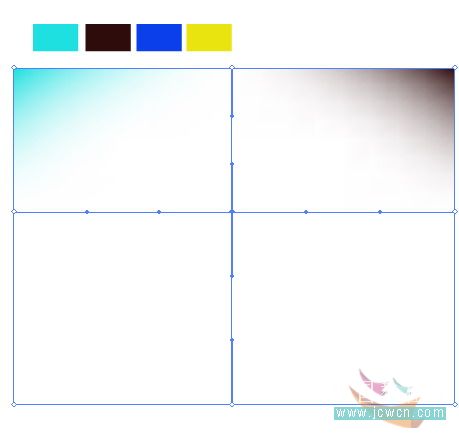 illustrator基础教程：网格工具的基础运用及概念_教程网