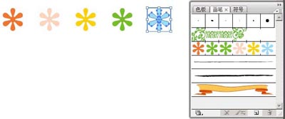 illustrator图案画笔做花边的方法和技巧_网页设计_www.jcwcn.com