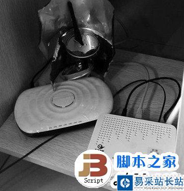 最终易拉罐制作成的无线路由器信号放大器