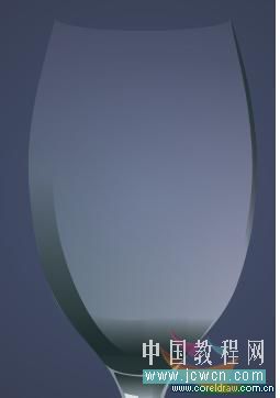 coreldraw x4鼠绘教程：绘制一只逼真的玻璃杯_中国教程网
