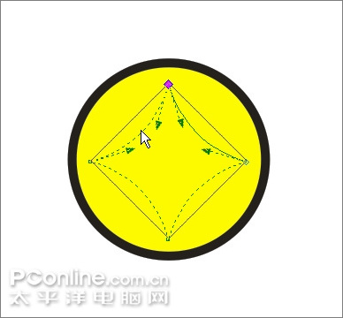 coreldraw制作搞笑“芝麻官不倒翁”