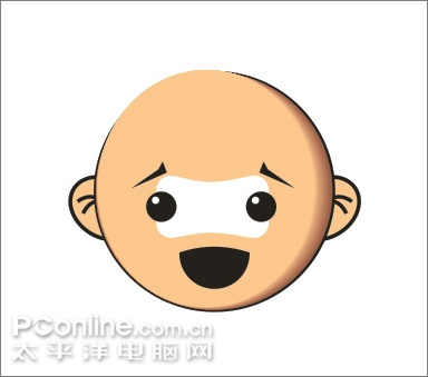 coreldraw制作搞笑“芝麻官不倒翁”