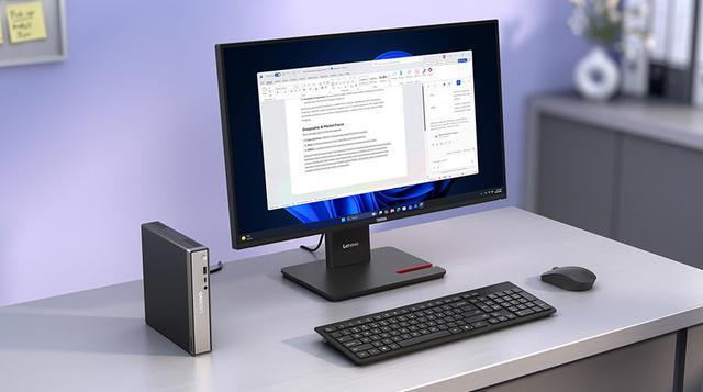 联想推出ThinkCentre Neo 50q Gen 7桌面主机 定位为“Tiny PC”
